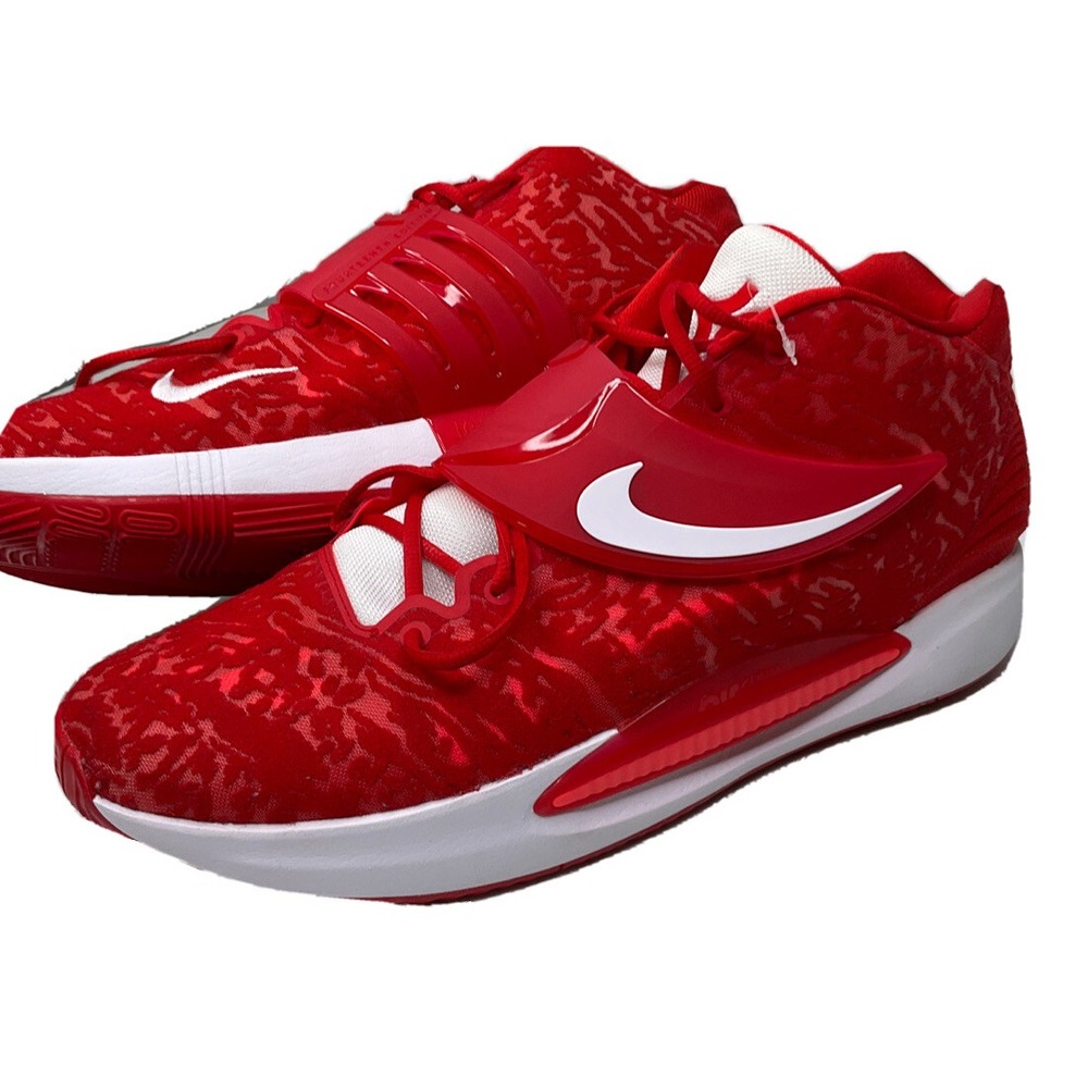 Nike KD 14 Basketball Shoes Mens Sz 18 University Red Kevin Durant DM5040-603